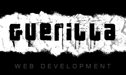 Guerilla Web Development - Simple : Effective : On-target